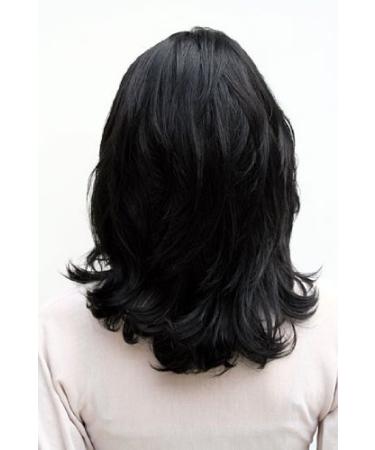 Shop DIVA Jet Black Shoulder Length Wig 2103-1B | 40 cm | International Shipping Available - Buy Online on SooperMarket.com