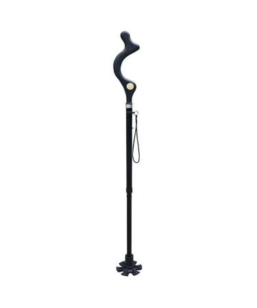 Walking Stick Elderly Folding Walking Cane Non Slip Walking Crutches for The Elderly Non Slip Walking Aid for Climbing Hiking..