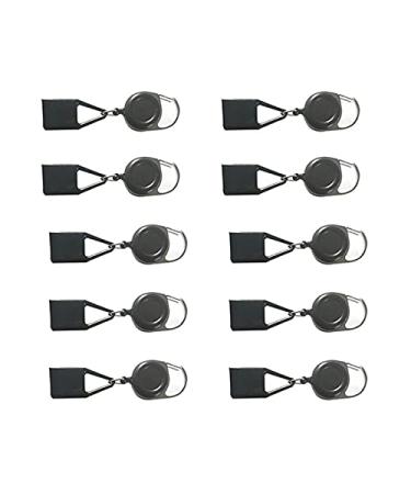 Dacvgog 10Pcs Silicone Lighter Holder Sleeve Lighter Protective Cover Accessories with Retractable