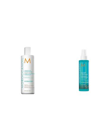 Moroccanoil Moisturising Conditioner 250 ml (1 pack) Bundle with Leave In Conditioner 160ml