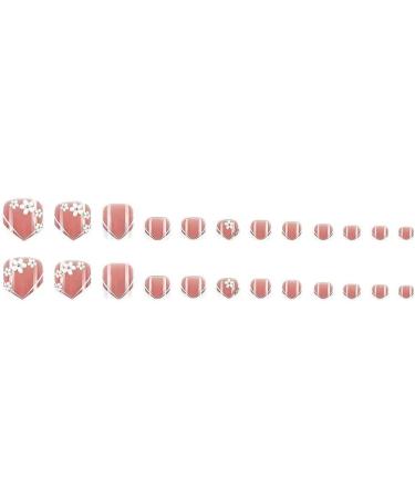 Decorative nail pieces pure desire to wear nail pieces toenails and toenails French nail pieces flowers and fake toenails. - Buy Online on SooperMarket.com