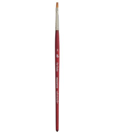 Princeton Velvetouch  Series 3950  Paint Brush for Acrylic  Oil and Watercolor  Flat Shader  2