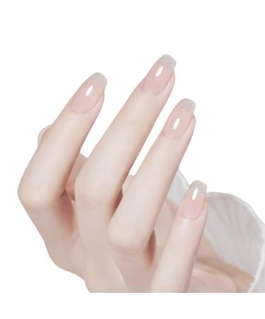 MEMEDA Builder Nail Gel - 7-in-1 Clear Nail Strengthener & Glue for Acrylic Nails | UV & LED Cured 15ML - Professional Quick Extension Nail Gel - Buy Online on SooperMarket.com