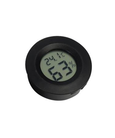 Reptile Thermometer And Humidity Gauge - Mini Digital Humidity Temperature Meters Gauge | Temperature And Humidity Monitor For Reptiles Rearing Box Visiblurry