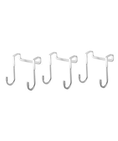 ABOOFAN 3pcs Key Hanger Wall Hanger Hooks Cabinet Hook Kitchen Hanging Hooks Clothes Hook Outdoor
