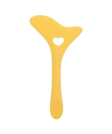 Eyeliner Stencil Reusable Silicone Eyeliner Professional Mascara Drawing Aid Makeup Application Tool For Makeup Artists(Yellow)