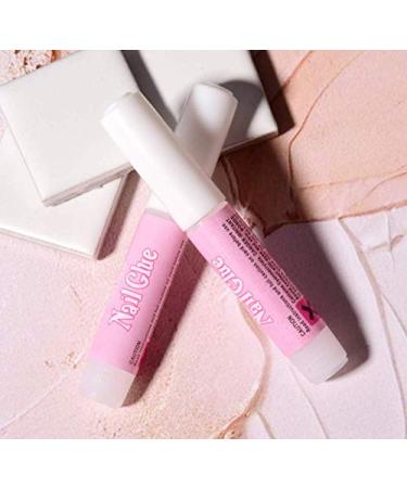 4Opcs Nail Tip Glue Professional Quick Drying Nail Glue False Adhesive Nail Glue Acrylic For Women Girls Nail Art Decoration Environmentally friendly and durableSkillful processing - Buy Online on SooperMarket.com