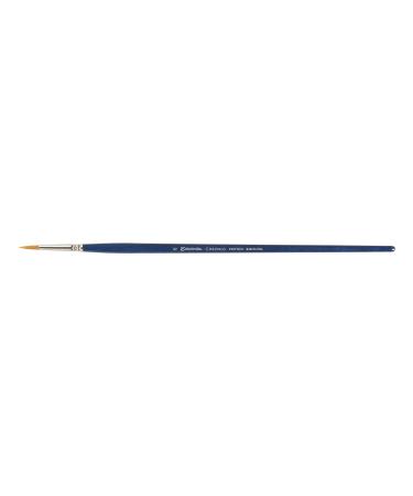Escoda Chronos Series 3151 Artist Watercolor & Acrylic Paint Brush, Synthetic Toray Fiber & Red Sable Blend, Pointed Round, Size 6 Size 6 Pointed Round