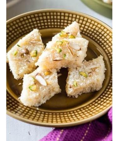 Rakhi Diwali Special (Coconut Barfi 3kg) Mithai Gift Hamper for Brother Sister Delicious Indian Traditional Sweets Best Gift For All Occasions Tasty Treat For Family & Friends Sold By Kidzbuzz - Buy Online on SooperMarket.com