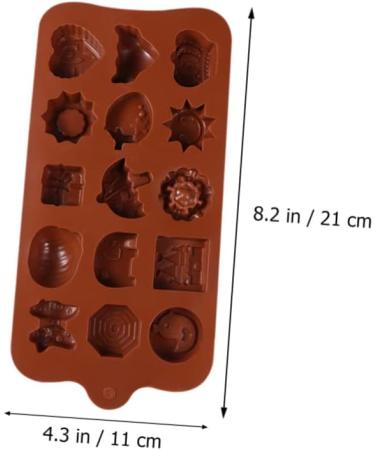 IMIKEYA 6 Pcs Muffin 3D Assorted Chocolates - Buy Online on SooperMarket.com