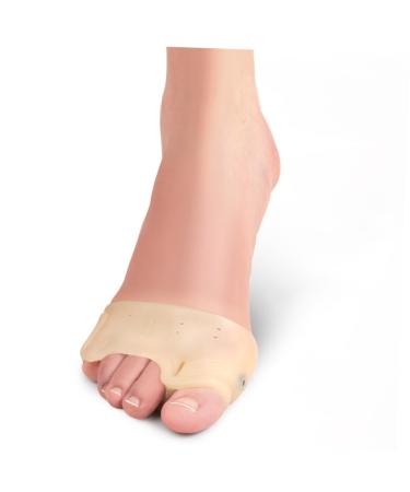 Healeved Magnetic Toe Splitter & Protector for Big Toe - 1 Pair | Orthotic Separator and Stretcher with Magnets | Toe Brace for Feet Alignment - Buy Online on SooperMarket.com