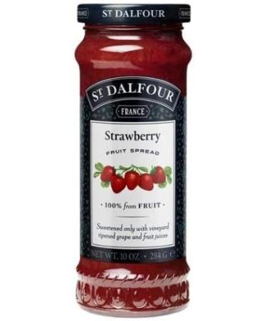 St Dalfour Jam Pick N Mix - Create Custom Jam Combo with 21+ Flavours | Apple & Cinnamon Black Cherry Blackberry Blackcurrant | 5 Pack (284g) - Perfect Jam Gift Set for Jam Lovers - Buy Online on SooperMarket.com