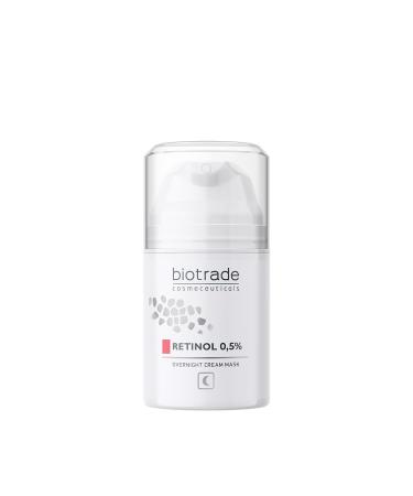 Biotrade Night Cream Face Mask with Retinol 0.5% Intensive Moisture and Anti-Ageing Effect for Radiant Skin