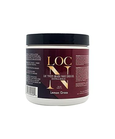 Neck StretcherLOC N TWISTS BRAIDS WAVE EDGE GEL EXTRA HOLD 16 oz. LEMON GRASS