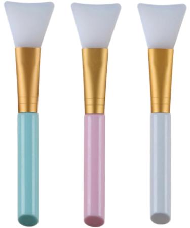 Silicone Facial Mask Brush Hairless Face Makeup Applicator Mud Mask Brush DIY Mask Cosmetic Brush Blue Facial Mask Brush Silicone Brush Makeup Applicator Mud Mask Brush Beauty Makeup Tool - Buy Online on SooperMarket.com