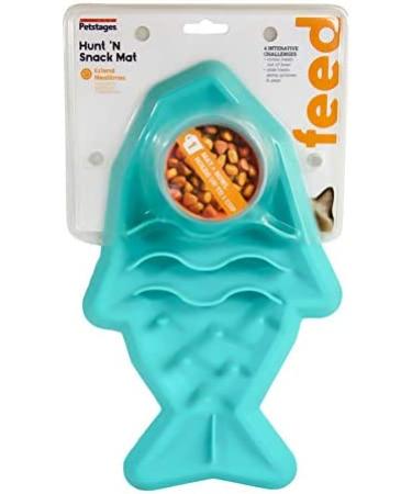 Petstages Hunt N' Snack Mat - Interactive Slow Feeder Cat Game | Engaging Puzzle for Cats - Buy Online on SooperMarket.com