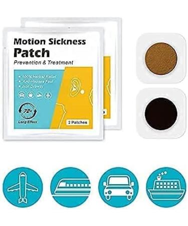 MQUPIN Motion Sickness Patch 20 Count + 1 Pair Band | Anti-Nausea Sea Band for Cars, Ships, Airplanes, Trains | Long-Lasting Relief Up to 72 Hours | 1 Box - Buy Online on SooperMarket.com