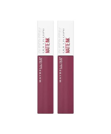 2 x Maybelline New York Superstay Matte Ink Liquid Lipstick - 165 Successful 165 Successful 2 count (Pack of 1)