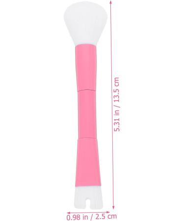 minkissy Nose Shadow Powder Brush Blush for Cheeks Cosmetic Brush Makeup Blending Brush Makeup Brush Makeup Supplies Concealer Brush Aluminum Tube Pink Miss Double Head Makeup Tools - Buy Online on SooperMarket.com