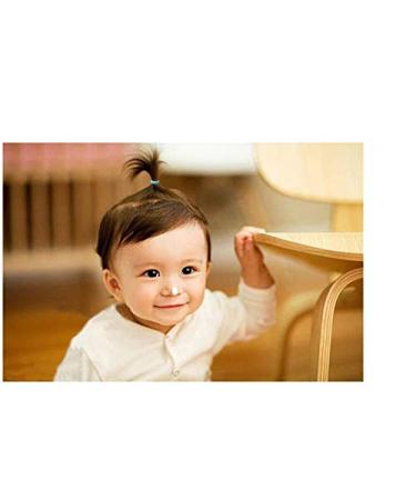JOYOYO 240 Pcs Baby Hair Bands - 24 Colors Elastic Solid Color Girls Hair Bands - No Damage Rubber Bands for Thin Hair - Ponytail Decoration Fixer - Hair Accessories (Pack of 1) - Buy Online on SooperMarket.com