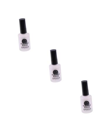 Healeved 3pcs Glue Palisade Anti-overflow Glue Latex Liquid Tape Polish Pink Manicure mediumx3pcs Pinkx3pcs