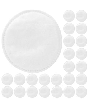Beavorty Cotton Balls 100pcs Makeup Remover Rounds Non-Woven Fabric Makeup Pads Nail Polish Remover Facial Cleansing Pads for Women Girls Skin Care Products White Cotton Rounds