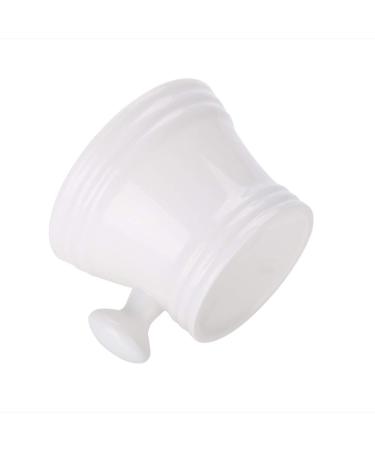 Durable Shaving Soap Mug Bowl for Easy Daily Use - Ideal for Men s Shaving Soap & Cream (White - Buy Online on SooperMarket.com