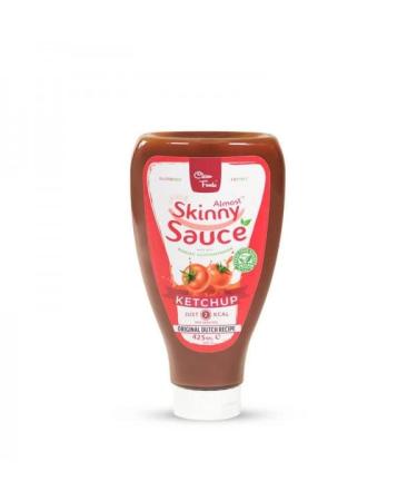 CleanFoods Almost Skinny Sauce Ketchup 3 x 425 ml Low-Calorie Ketchup According to Original Dutch Recipe Only 49 Calories per 100 g Pack of 3
