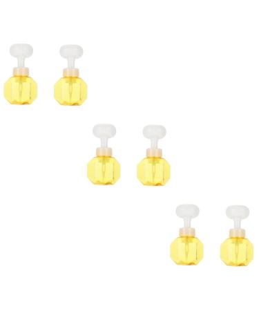 Fomiyes 6 pieces flower bubble bottle travel foam pumping potted Pulled Pantry.