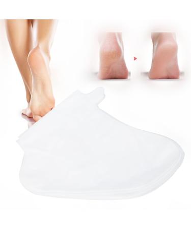 10 pairs of foot peeling mask DIY VLIES disposable soft mask skin moisturizer-giving foot care mask for removing and repairing rough heels dry toe skin