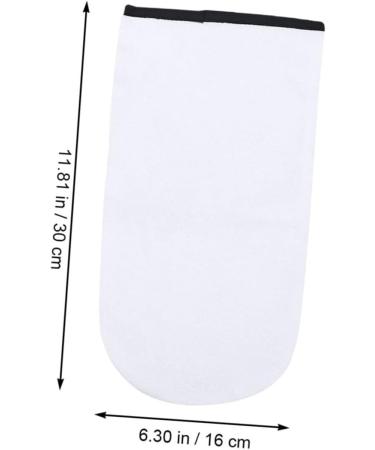 minkissy 4 Pairs Bath Gloves Gel Gloves Hand Treatment Mitts Moisturizing Gloves Overnight Mittens Wax Gloves Hand Moisturizer Gloves Insulated Gloves Hand Wax Soft White - Buy Online on SooperMarket.com