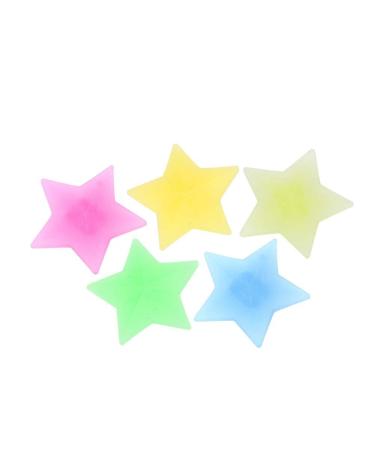 Keenso Children Bike Spoke, Premium Colored Plastic Bike Wheel Bead (36/26 Pcs 5 Different Designs) 36PCS Star Beads
