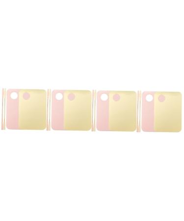 Balacoo 8 Sets Nail Art Palette Manicure Tools Nail Tools Makeup Palette Tray Foundation Plate Foundation Palette Mixing Foundation Cosmetic Makeup Paint Pallet Acrylic Oil Paints Pigment