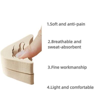 2 Pairs Soft Sponge Shoe Fillers for Big Shoes - Breathable Toe Inserts for High Heel Pain Relief - Buy Online on SooperMarket.com