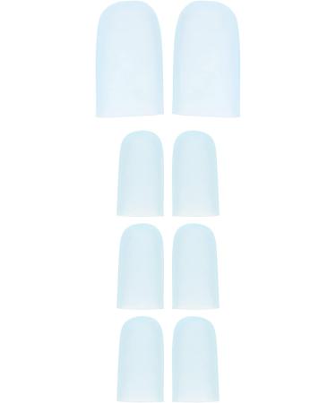 20 Pairs Multi-Function Blue Gel Toe Protectors for Men and Women - Sleeve for Corns, Calluses, and Ingrown Toes - Buy Online on SooperMarket.com