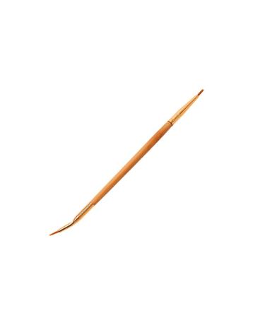 Tiuimk GUJHUI TA Double-ended Bamboo Handle Eyeliner Brush-16x0.5x0.5cm