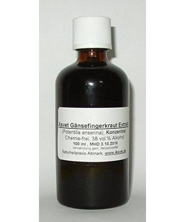 Asvet 100ml cinquefoil tincture drops preparation without chemicals!