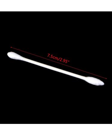 Yiwann Cotton Swabs - Disposable Double Ended Cotton Buds Individually Wrapped 100 Count - Portable Travel Essentials for International Shipping - Buy Online on SooperMarket.com