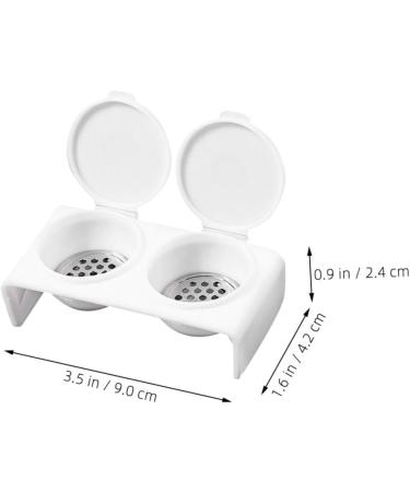 HAPINARY Nail Art Brush Cup Tools Dappen Dish for Nails Nail Soaking Bowl Monomer Holder Nail Bowl for Soaking Nail Monomer Dish Dapping Dish for Nails Wash Pen Various Acrylic - Buy Online on SooperMarket.com