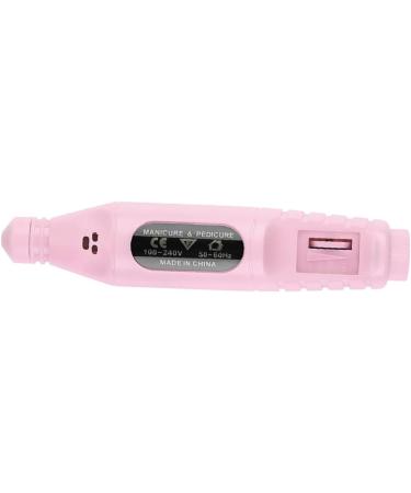POPETPOP Electric Nail File Acrylic Nails Tools Portable Nail Drill Professional Acrylic Gel Tool Nail File Drill Nail Tools Power Tools Nail Polishing Machine for Nail Art Manicure 13.8*2.8cm Pink - Buy Online on SooperMarket.com