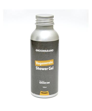 Groomarang Original Regenerate Shower Gel Refresh & Energise 100% Natural Skin Care Organic & Vegan 100ml