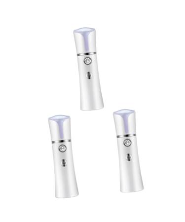 Baluue 3 Pcs Portable Travel Humidifier Facial Spa Steamer Small Facial Steamer