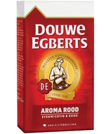 Ground Coffee | Douwe Egberts | Aroma Red Grove Maling Filter Coffee | Total Weight 500 Grams - Buy Online on SooperMarket.com