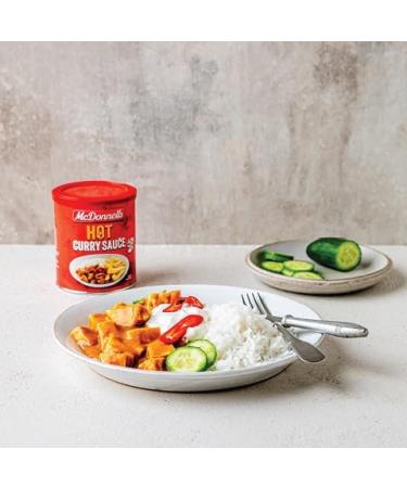 McDonnells Hot Curry Sauce Mix Tub 200g - Buy Online on SooperMarket.com