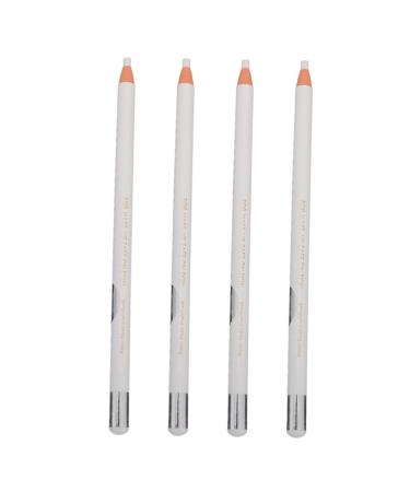 BELLIFFY 4pcs White Line Drawing Eyebrow Pencil Eyeliner Eye Shadow Pencil Eyes Cosmetic Tool