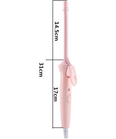 iFCOW Small Curling Iron 9mm Thin Curling Wand Tourmaline Ceramic Barrel Hair Curling Iron for Long& Short Hair - Buy Online on SooperMarket.com