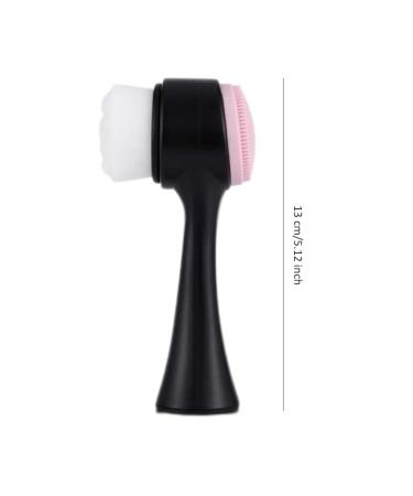 Premium 2-in-1 Silicone Face Exfoliator Brush - Manual Face Cleansing & Scrubber for Radiant Skin - International Shipping Available - Buy Online on SooperMarket.com