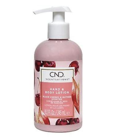 CND Scentsations Hand & Body Lotion - Black Cherry & Nutmeg- 8.3oz