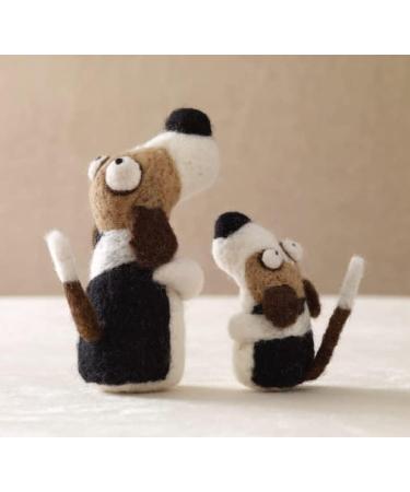 Woolbuddy Felting Wool Kit - Eco-Friendly Clean Carded Roving Wool Pack for Needle Felting & Wet Felting - Beginner-Friendly Supplies with Guide Card - Buy Online on SooperMarket.com