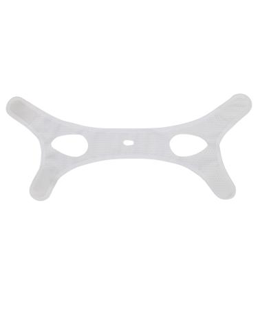 Chin Rest Breathing Correction Strap Anti Snoring Strap with Chin Rest Breathable Sleeping for Bedroom Apartment for Summer Sleeping Woman(white)
